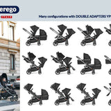 Peg Perego - Second siège pour poussette Z4 - Agio black