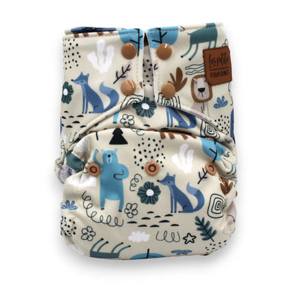 Les Petites Foufounes - Washable diaper - Jungle Boho FP 