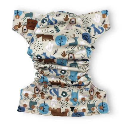 Les Petites Foufounes - Washable diaper - Jungle Boho FP 