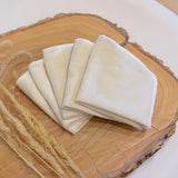 Washable wipes (5pcs) - Ivory