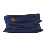 L&P Apparel cotton scarf in navy