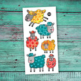 Pico - Temporary tattoos - Jumping sheep