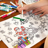 Coloring Placemat - Christmas 12x18in