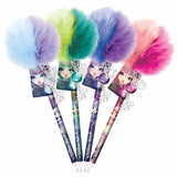 Assorted scented Pom-pom pens