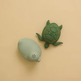 Minika - Bath Toy - Pack of 2 - Sage/Leaf