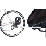 Thule -  Double chariot - Coaster XT - Noir