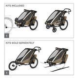 Thule - Cross 2 Cart - Single - Dark Slate