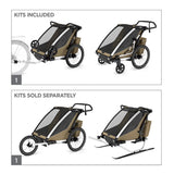 Thule - Cross 2 Cart - Double - Dark Slate