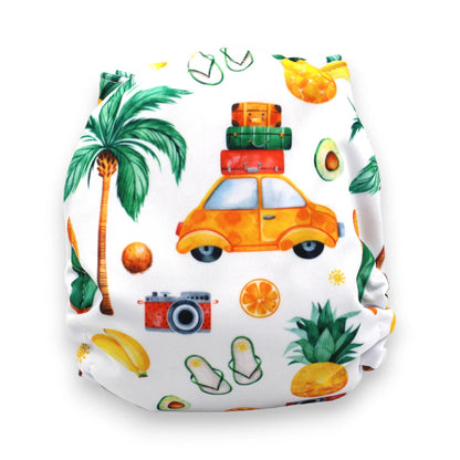 Les Petites Foufounes - Washable diaper - Unforgettable vacations FP 