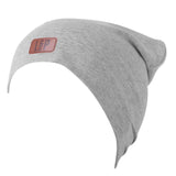 L&P Apparel - 2 in 1 cotton beanie - Gray