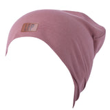 L&P Apparel - 2 in 1 cotton beanie - Dusty Pink