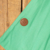 L&P Apparel super soft cotton neck gaiter in mint