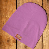 L&P Apparel - 2 in 1 cotton beanie - Lavender