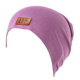 L&P Apparel - 2 in 1 cotton beanie - Lavender