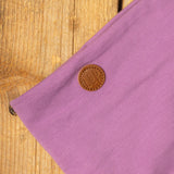 L&P Apparel super soft cotton neck gaiter in lavender