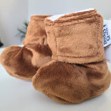 Velcro slippers - Caramel (without relief)