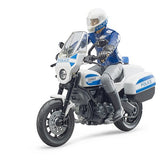 Bruder - Scrambler Ducati bworld Police motorcycle 