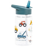 A Little Lovely Company - 450ml Water Bottle - Vehicles