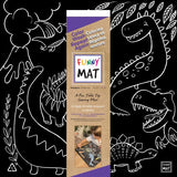 Funny Mat - Coloring Placemat - Black