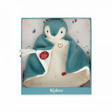 Kaloo - Doudou puppet - Green Penguin