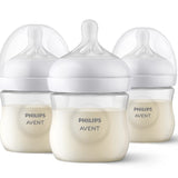 Philips Avent - Biberon Natural Response 4oz - Ensemble de 3