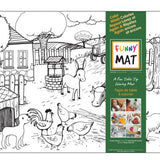 Funny Mat - Coloring Placemat - Transparent