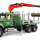 Bruder - Granite MACK timber transport truck with three tree trunks