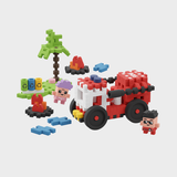 Marioinex - Mini Waffle - Fire Truck 80pcs