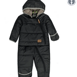 Perlimpinpin - 1 piece snowsuit for baby - Black