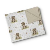 Oops - Couverture Minky - Oursons papillons