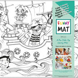 Funny Mat - Coloring Placemat - Transparent