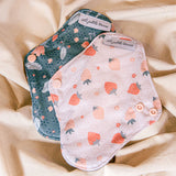 La Petite Ourse - Washable panty liner - Strawberry Duo