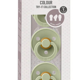 Bibs - Try-It Pacifiers 3 Pack - Sage