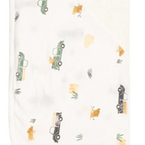 Perlimpinpin - Bamboo hooded towel - Prairies