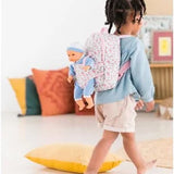 Corolle - Floral baby carrier backpack for 12" dolls