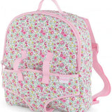 Corolle - Floral baby carrier backpack for 12" dolls