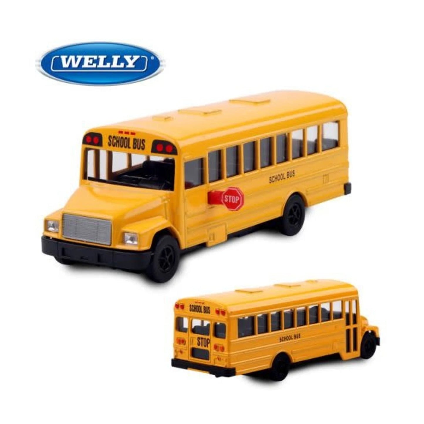 Welly - yellow school bus